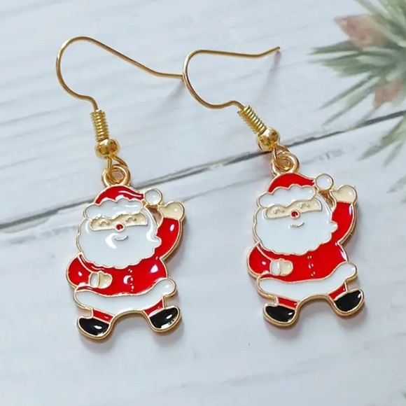 Jewelry - 🆕Santa Claus Christmas Dangle Earrings